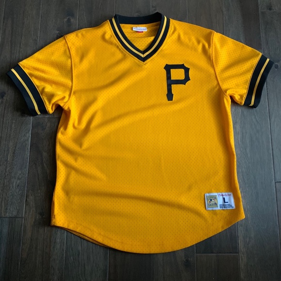 Mitchell & Ness Other - Mitchell & Ness Throwback Pirates Jersey. Men’s L.
